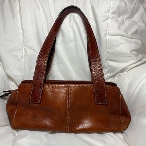 Fossil leather shoulder purse